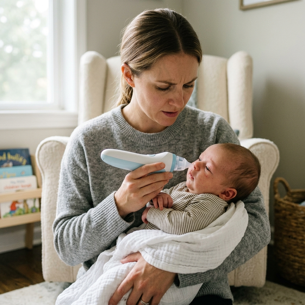 Melhor aspirador nasal para bebê (2026): como escolher