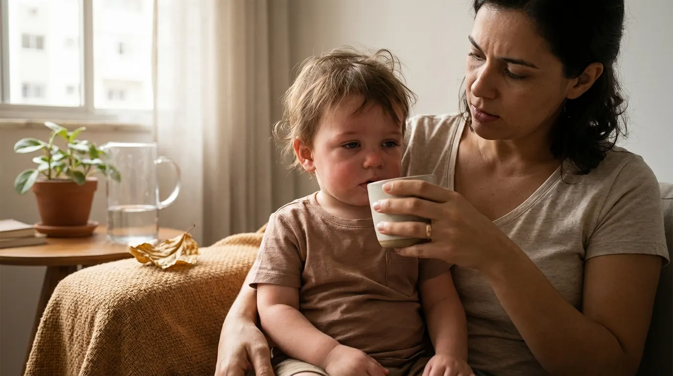 Sinais de desidratação em criança: como perceber cedo e quando procurar ajuda