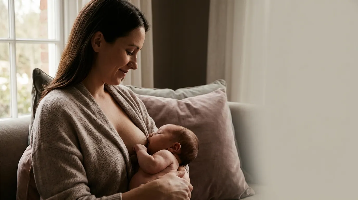 Pega correta na amamentação: como saber se o bebê está mamando bem